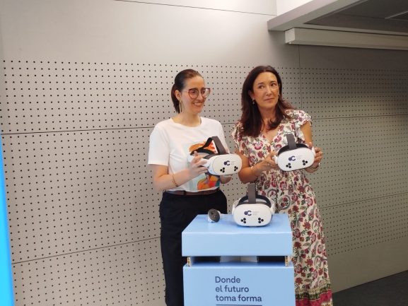 La Fundación Círculo acerca la cultura a los burgaleses con dificultades de acceso a través de la realidad virtual