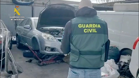 Una operación iniciada en Burgos desmantela una red que exportaba coches robados al Caribe