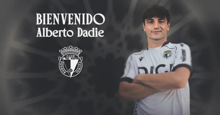 El donostiarra Alberto Dadie, nuevo jugador del Burgos CF