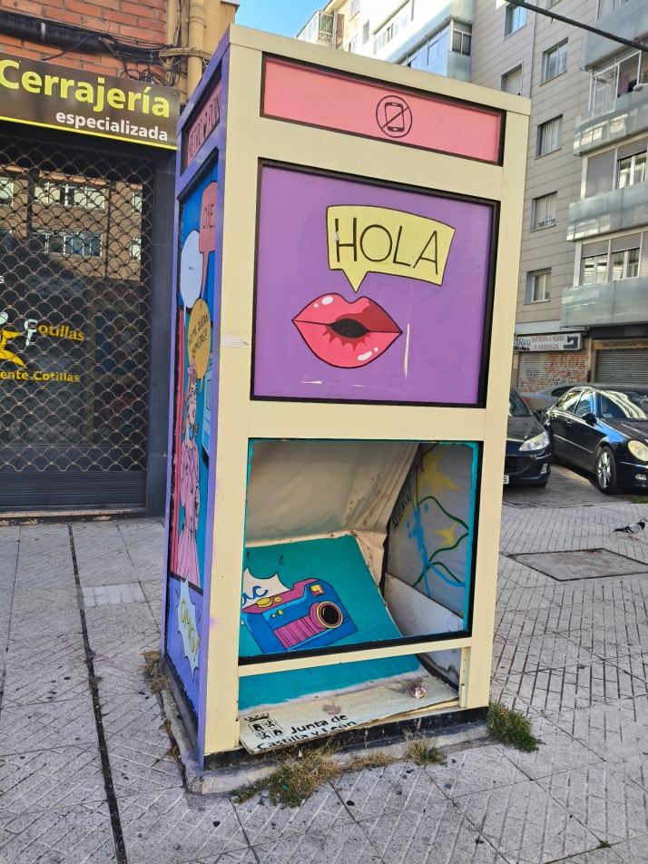 Un recuerdo del Burgos de ayer, destrozado por el vandalismo