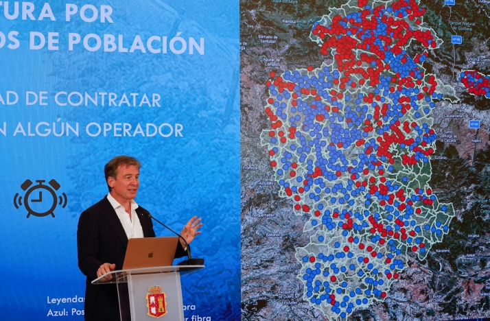 La Diputación denuncia el fracaso del Plan Único de banda ancha y exige al Gobierno completar el despliegue de fibra en Burgos