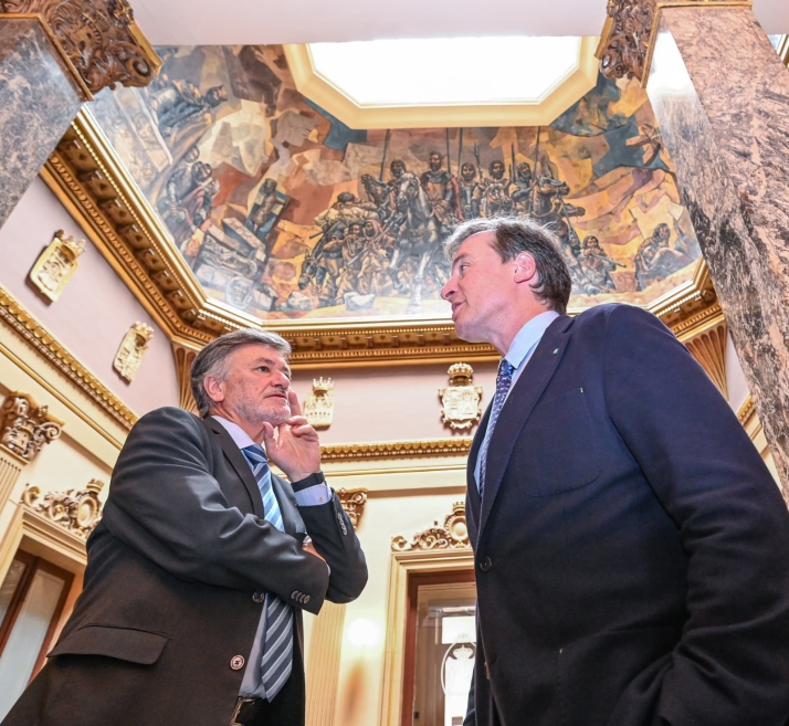 Cortes de Castilla y León y Diputación de Burgos apuestan por una acción coordinada para el medio rural