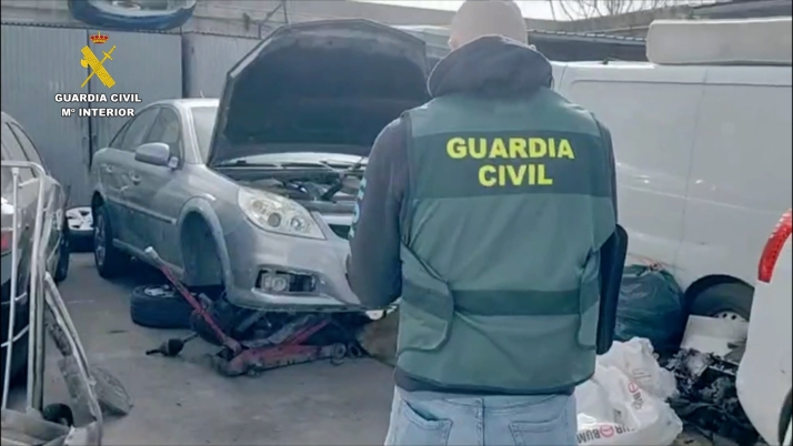 Una operación iniciada en Burgos desmantela una red que exportaba coches robados al Caribe