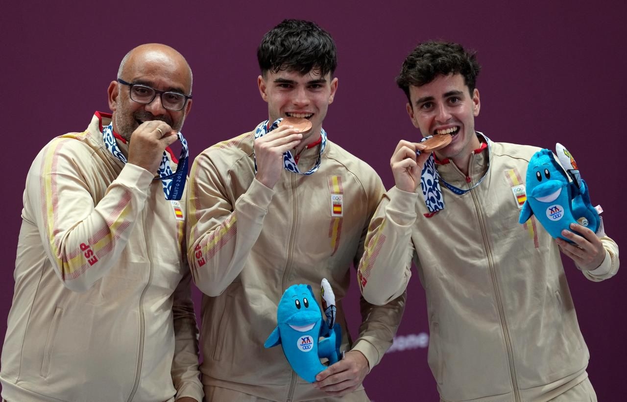 El burgalés Daniel Berzosa se cuelga el bronce con España en los Juegos Mediterráneos