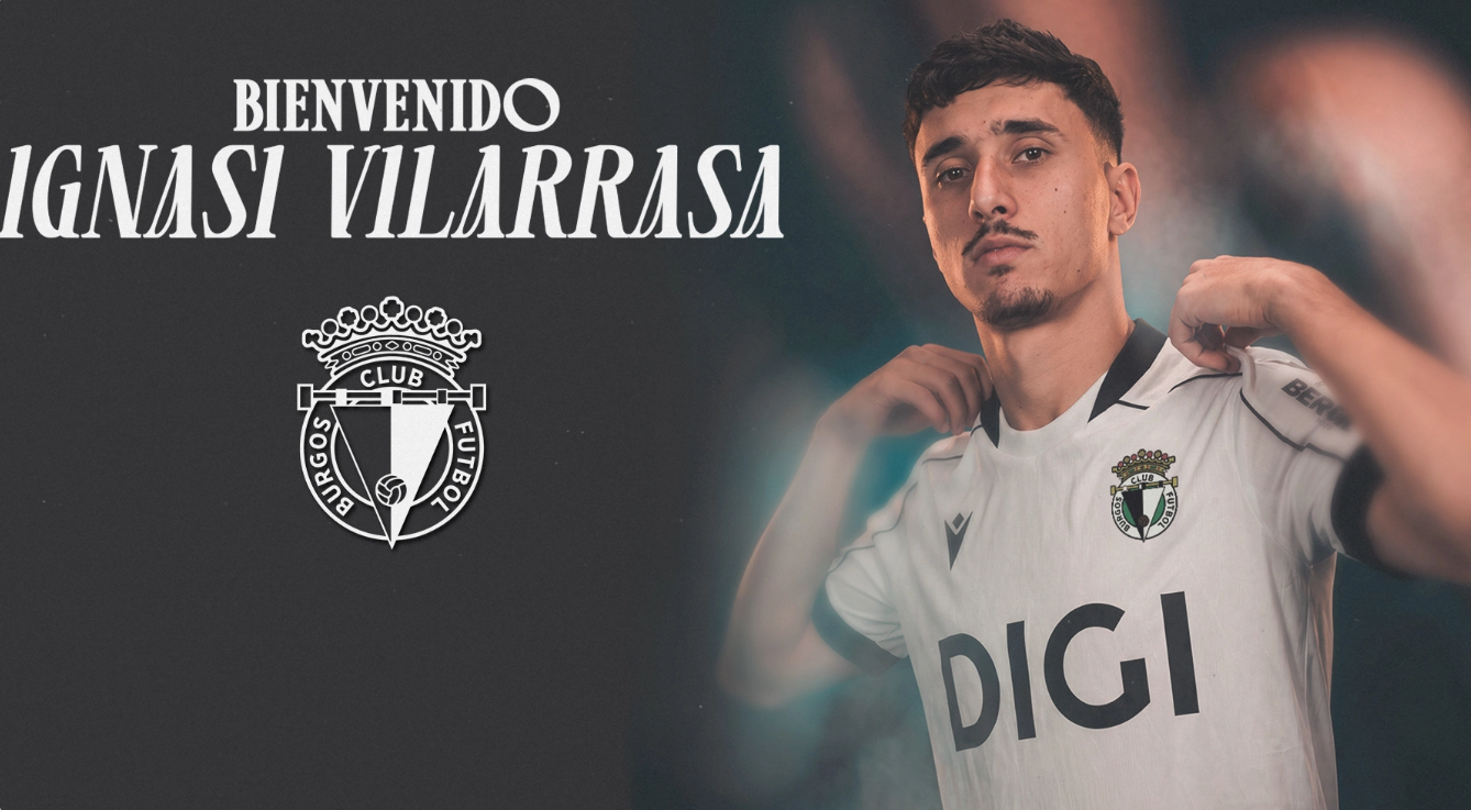 El Burgos CF ficha a Ignasi Vilarrasa para reforzar el lateral izquierdo
