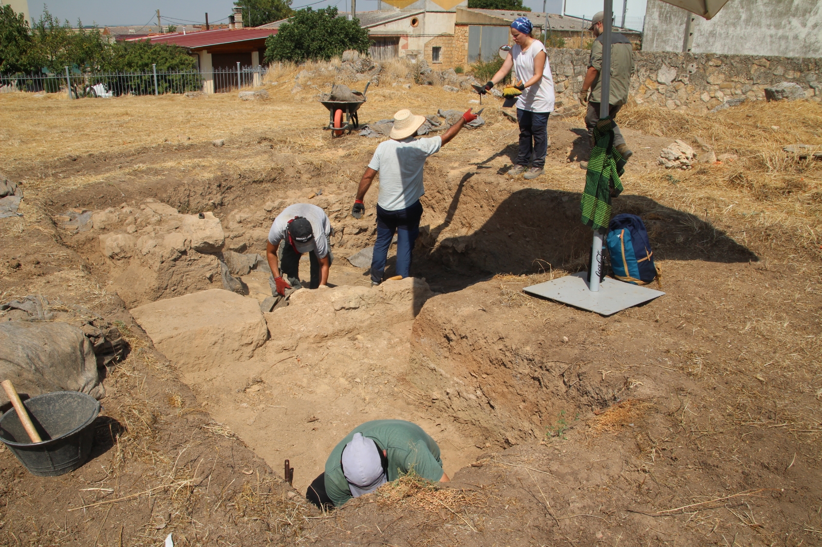 La arqueología dibuja en Sasamón una ciudad romana de hasta 25 hectáreas