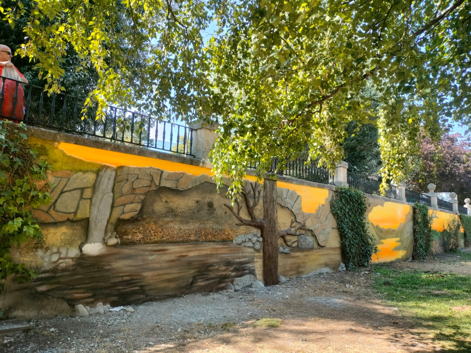 “Atapuerca, Atapuerca y Atapuerca” es la temática del nuevo mural frente al río