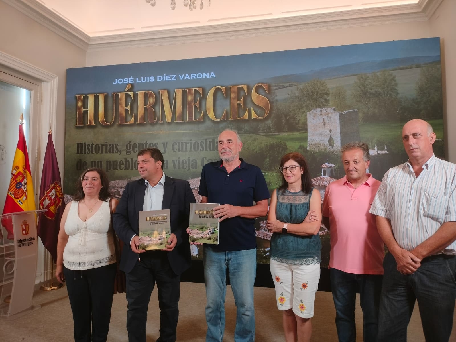 Un libro rescata la historia y memoria del pueblo burgalés de Huérmeces 