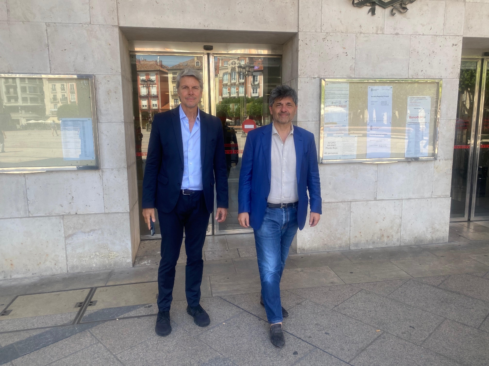 Figoli y Ayala abordan el futuro de la reforma de El Plantío en una reunión secreta de dos horas