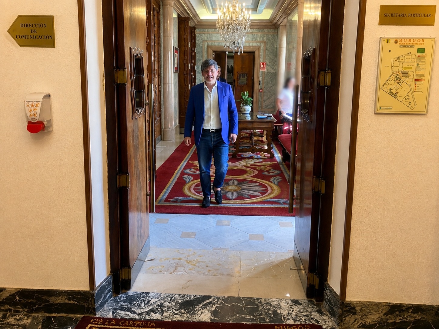 Figoli plantea nuevas inversiones en Burgos y Ayala destaca su “intención firme” de apostar por la ciudad