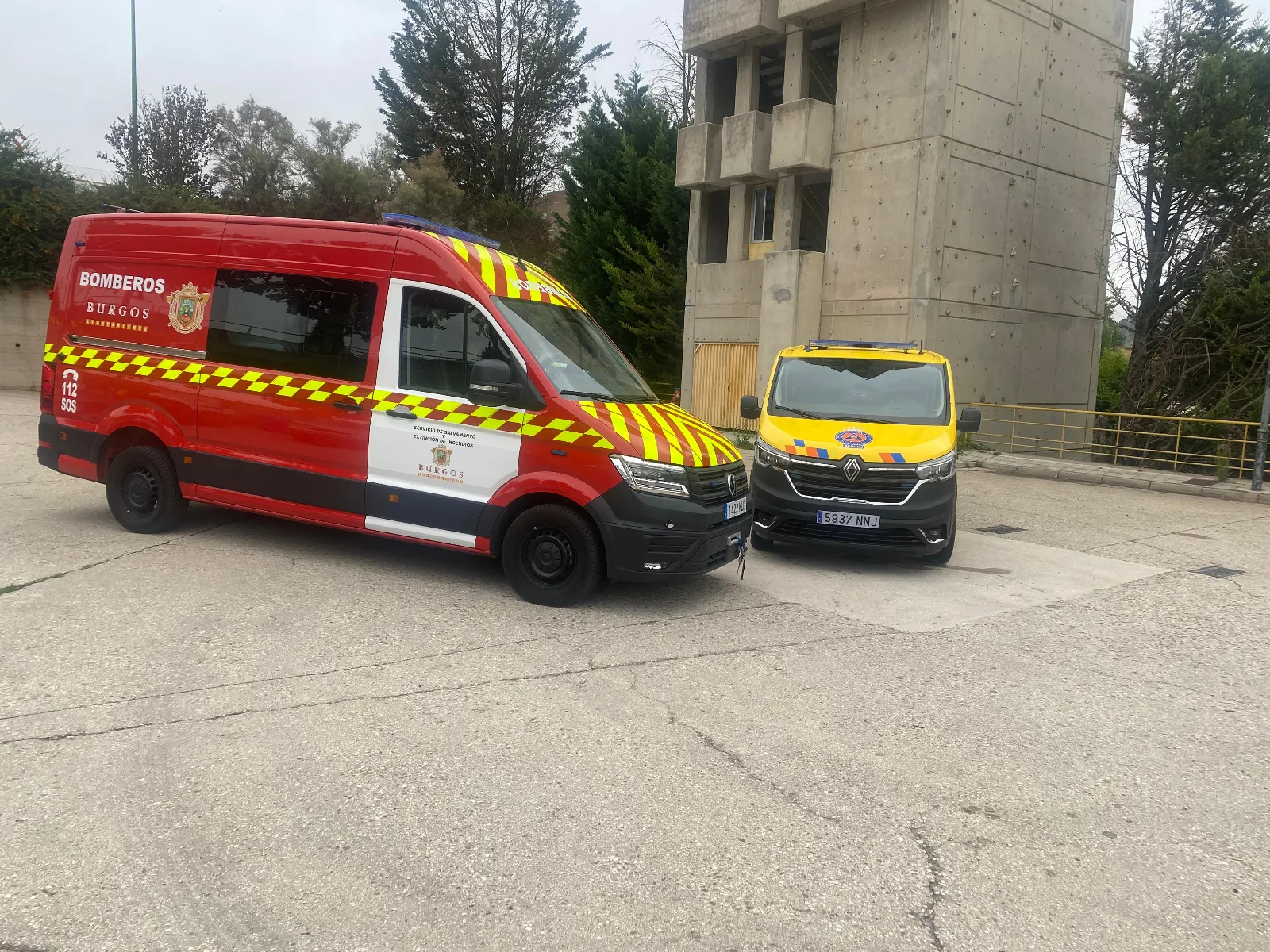 Burgos incorpora dos nuevos vehículos para reforzar los servicios de Bomberos y Protección Civil