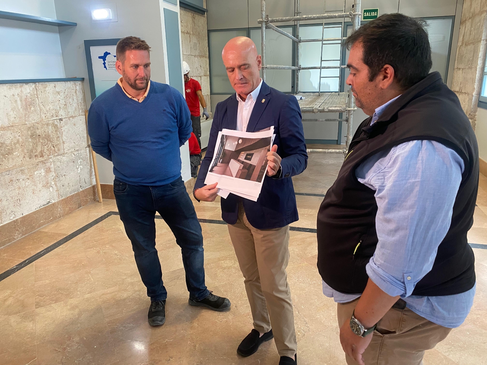 Las obras de la nueva Oficina de Turismo del Teatro Principal finalizarán a principios de 2027