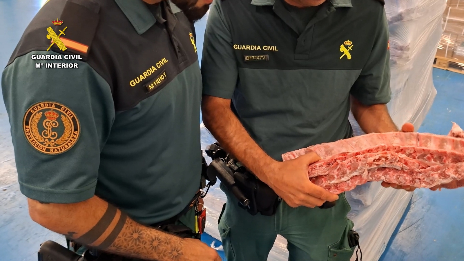 La Guardia Civil de Burgos frena el intento de comercializar carne de ovino que llevaba años congelada y debía ser incinerada
