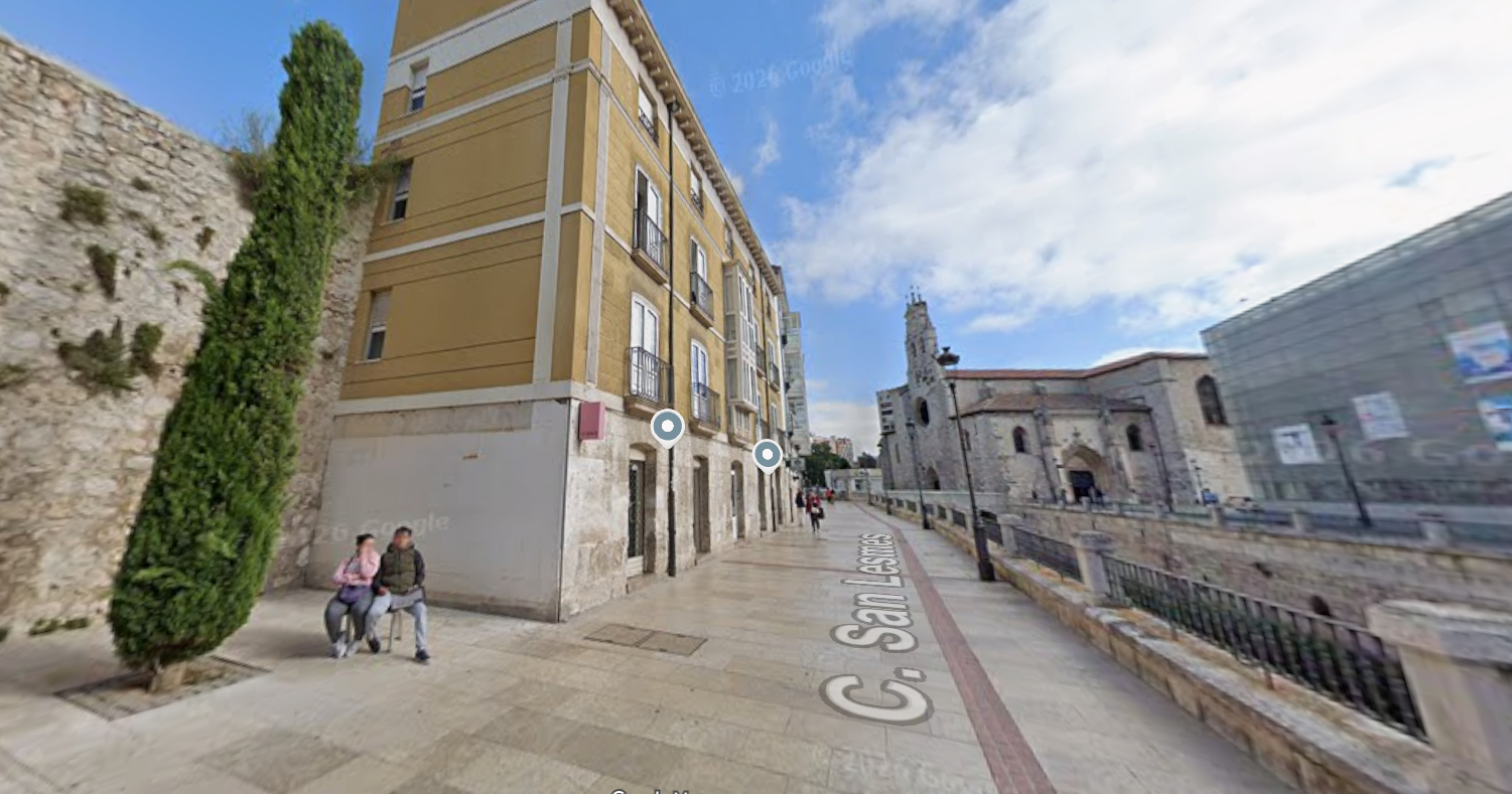 Alerta por un incendio en una vivienda de la calle San Lesmes de Burgos