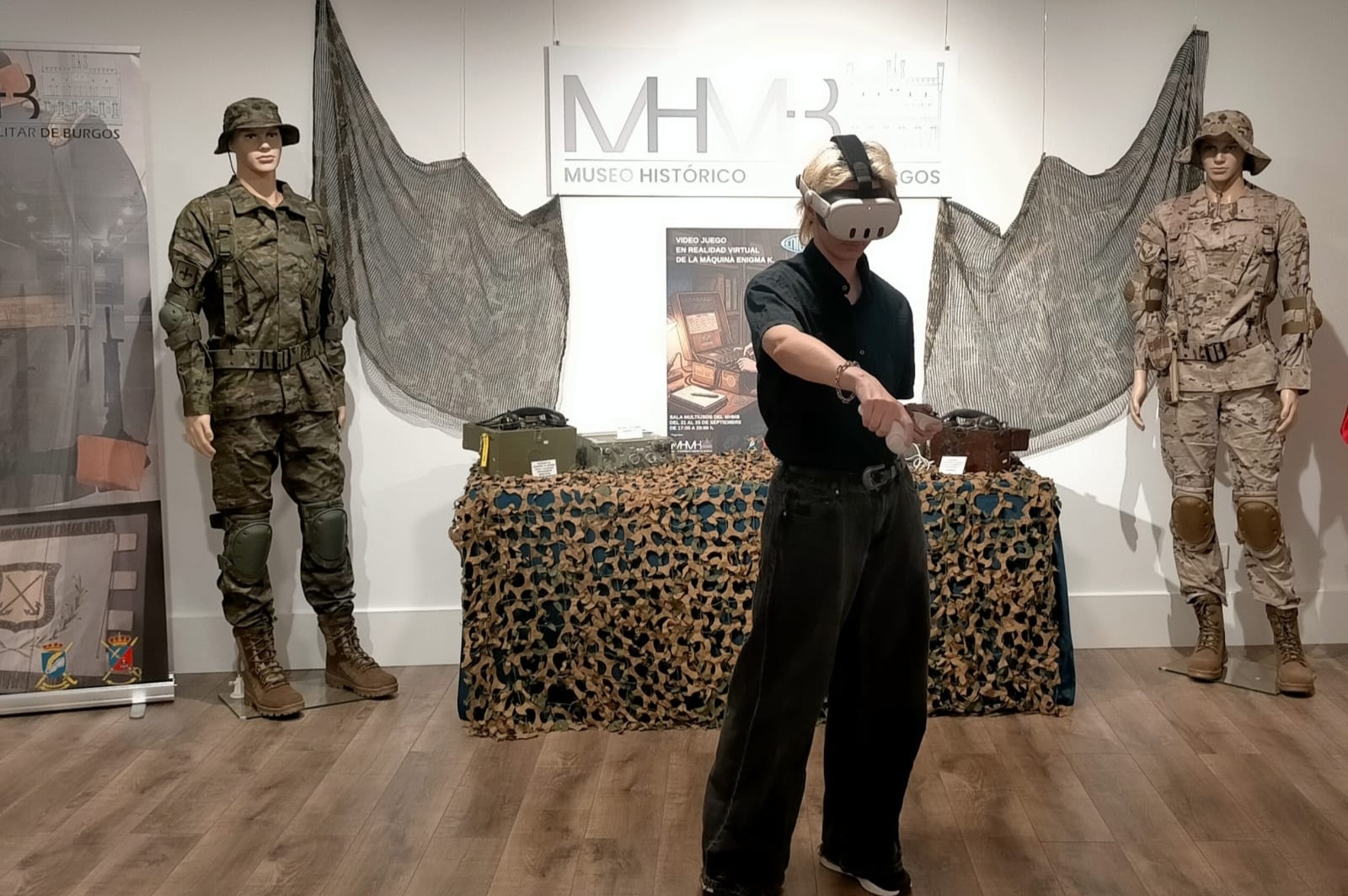Burgos recrea en realidad virtual una máquina secreta de la Segunda Guerra Mundial