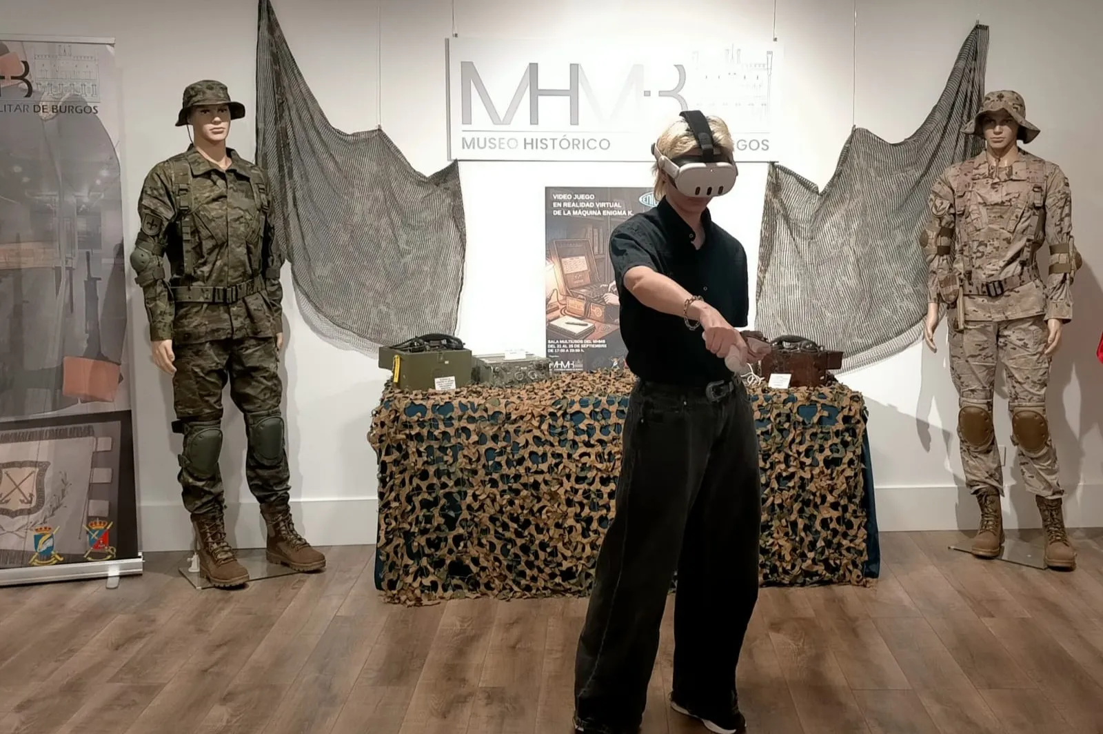 Burgos recrea en realidad virtual una máquina secreta de la Segunda Guerra Mundial