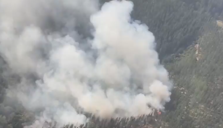 Baja a nivel 0 el incendio en Arza, en el Valle de Mena