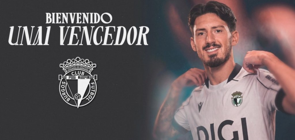El Burgos CF cierra el mercado con el fichaje de Unai Vencedor