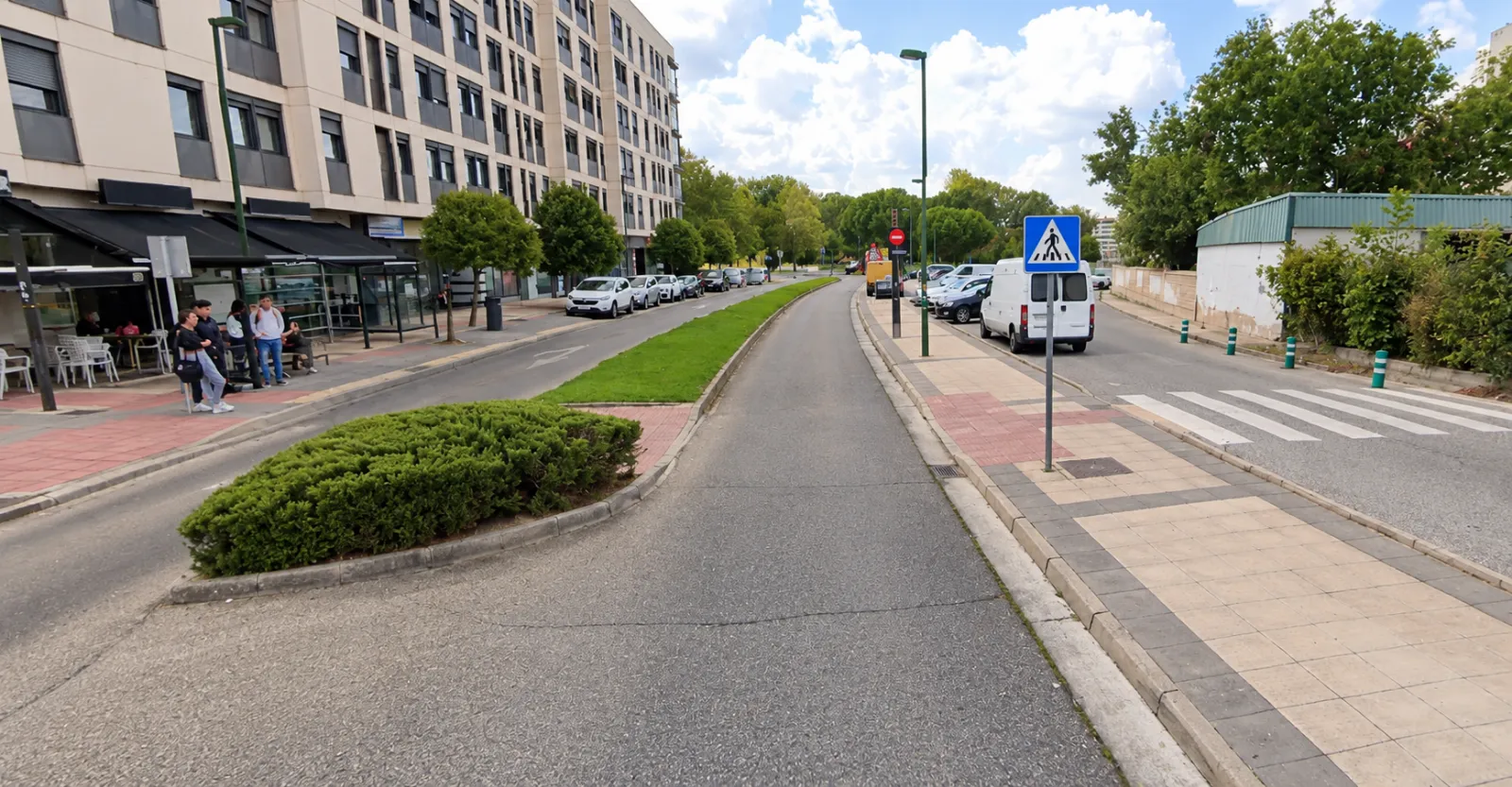 Atropellan a una joven de 18 años frente a la Universidad de Burgos