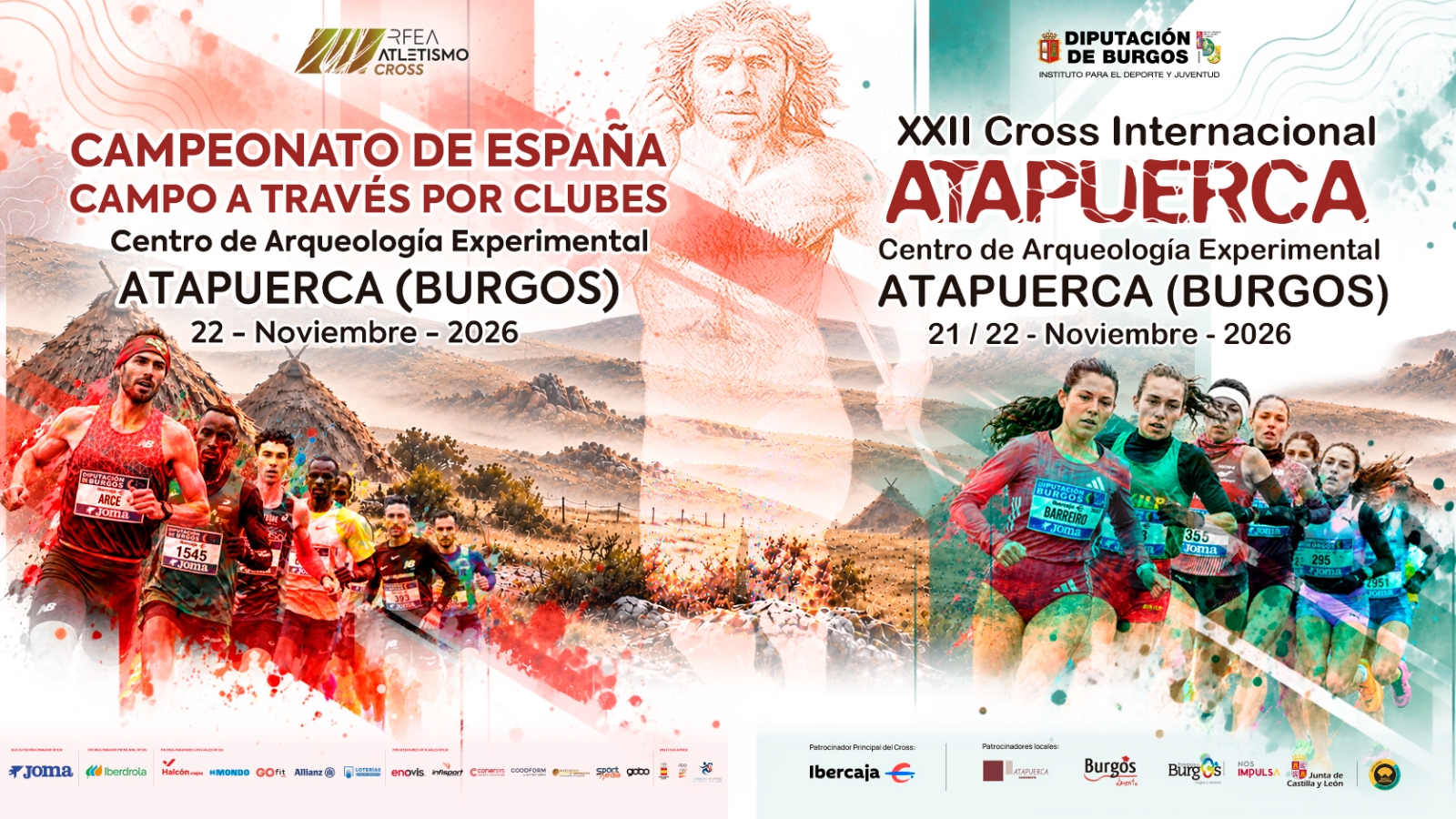 El Cross Internacional de Atapuerca reunirá a la élite mundial del campo a través el 21 y 22 de noviembre