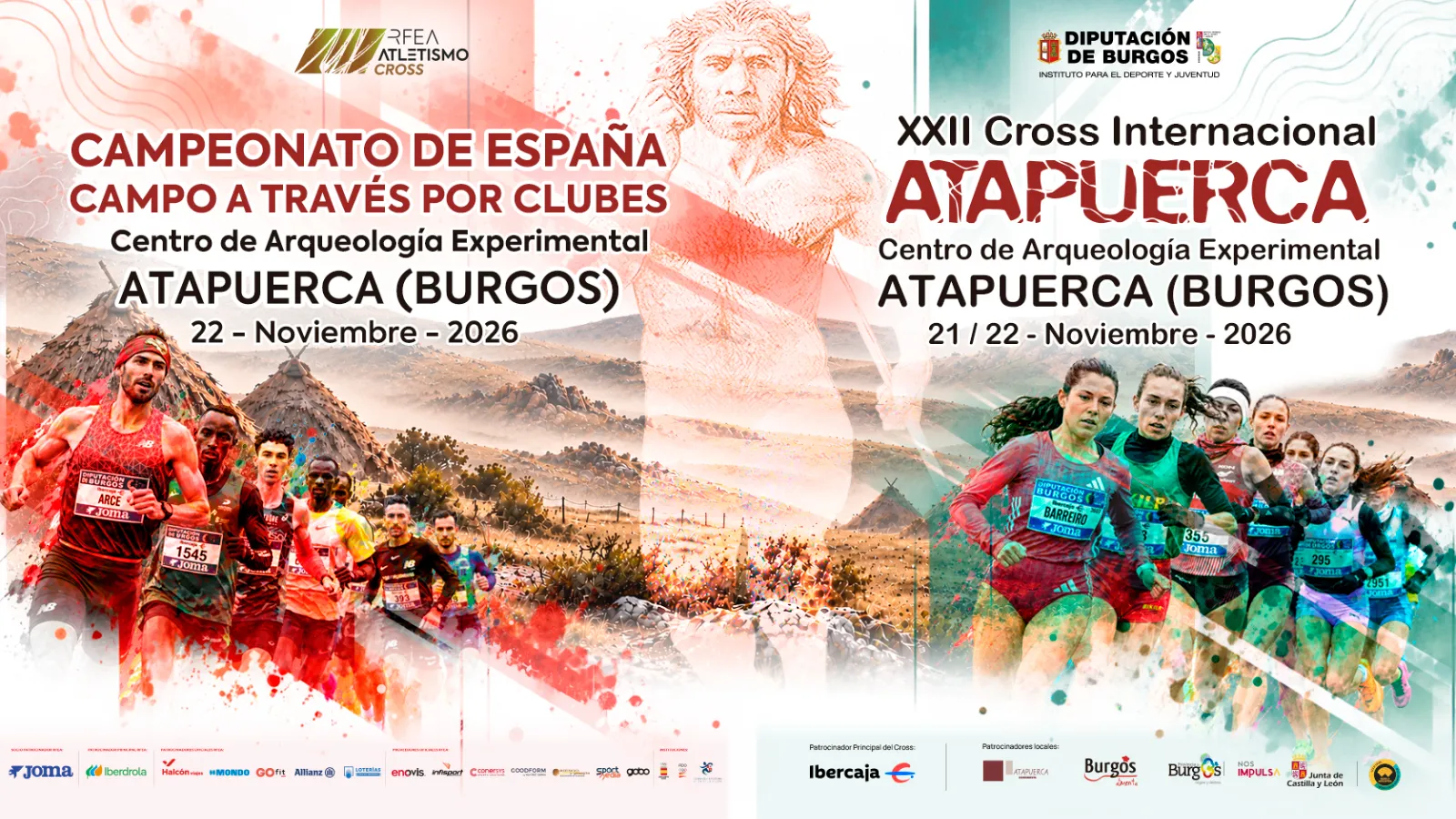 El Cross Internacional de Atapuerca reunirá a la élite mundial del campo a través el 21 y 22 de noviembre