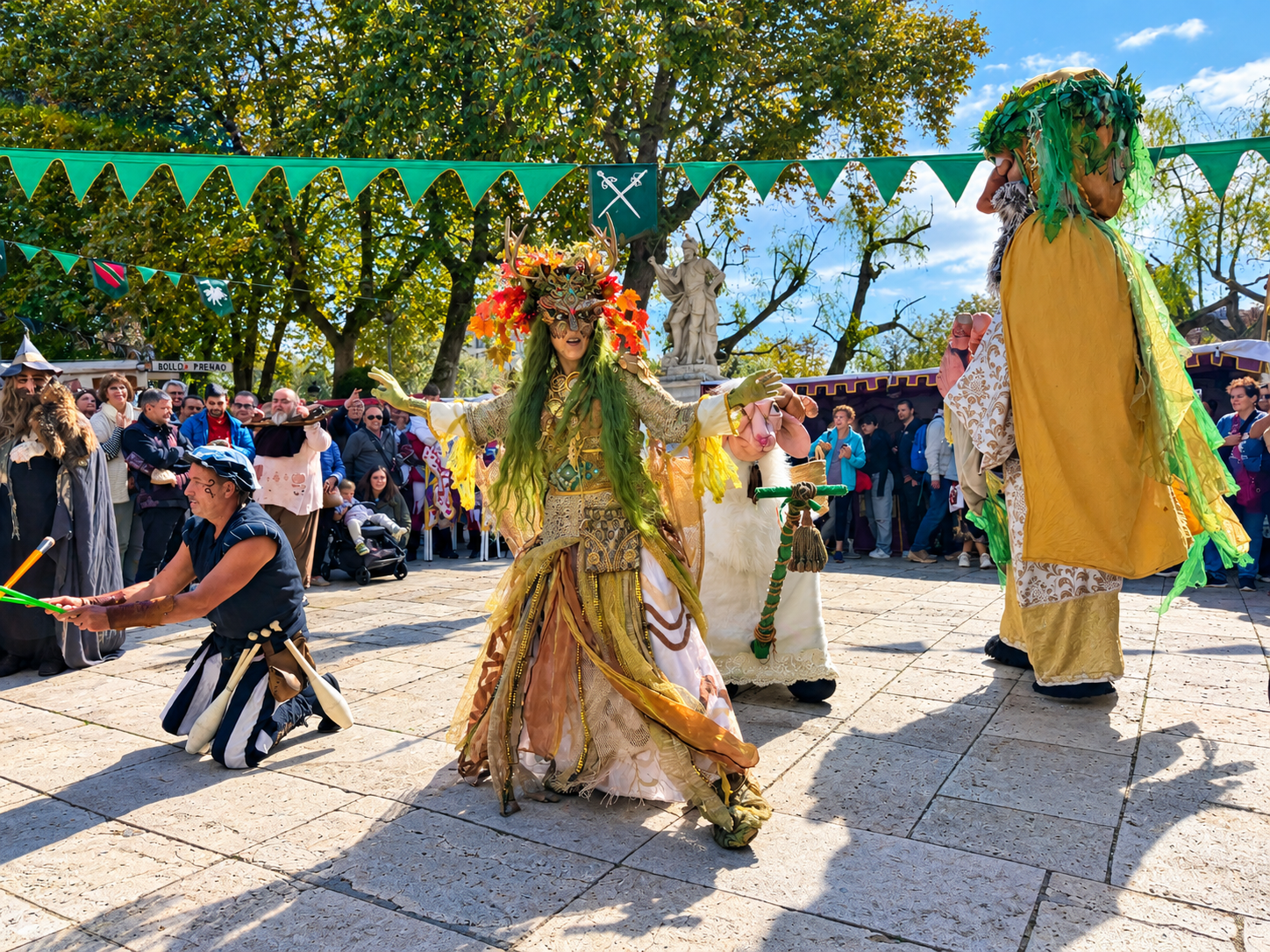 Burgos se sumerge en la Edad Media con la apertura del Mercado Medieval de la Semana Cidiana