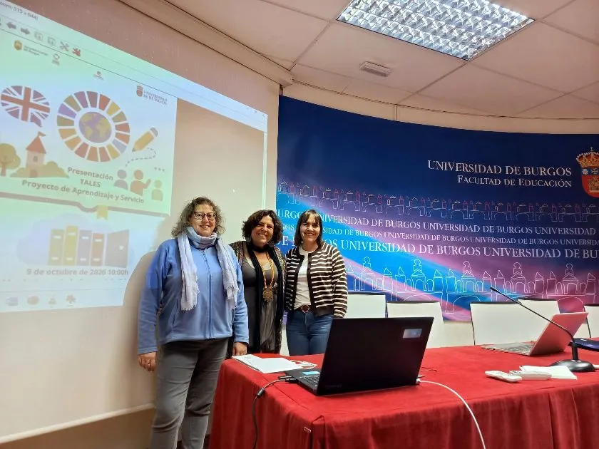 El proyecto Tales de la Universidad de Burgos une la enseñanza de inglés con el apoyo a niños vulnerables