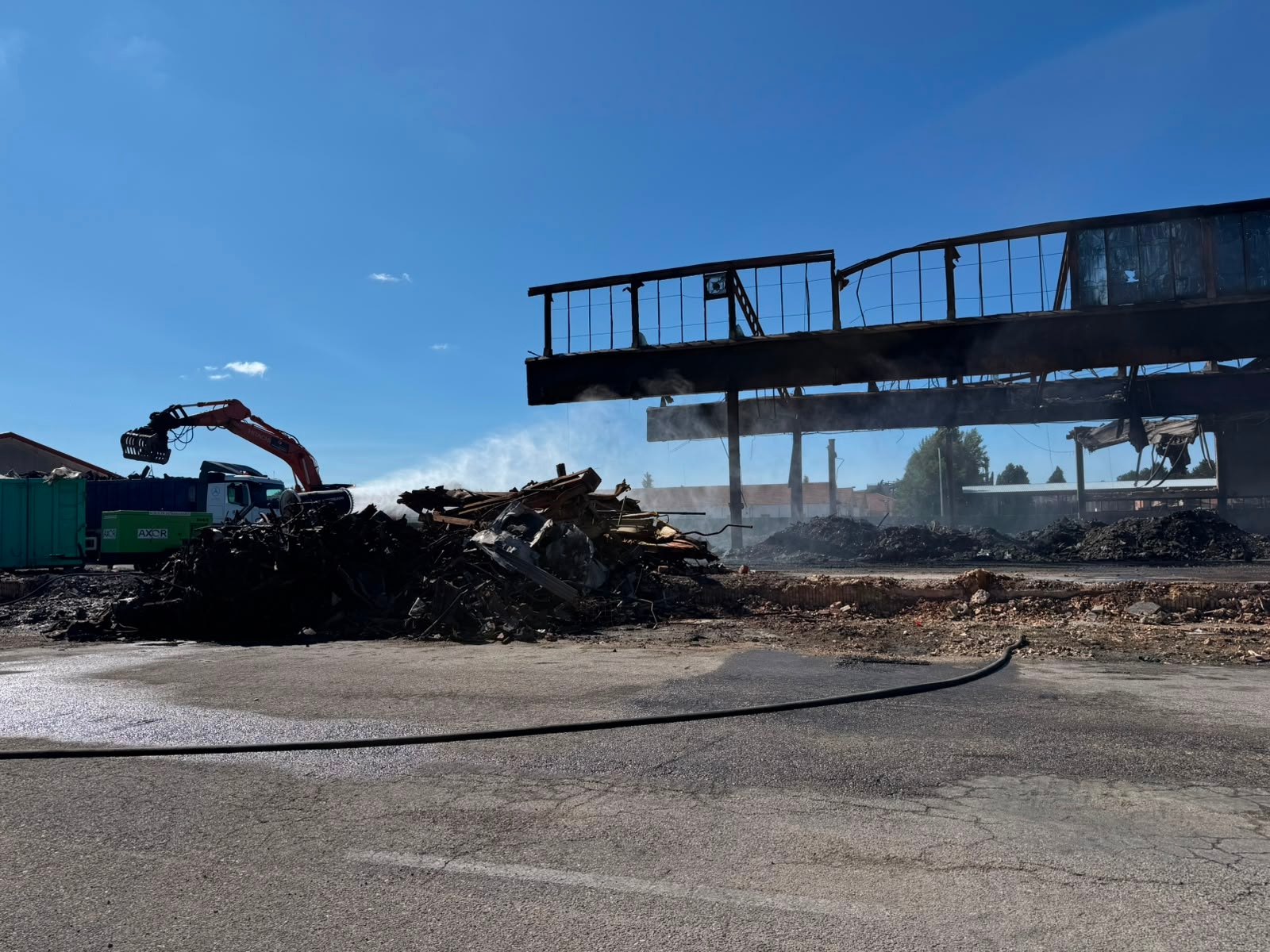 Las obras de las cocheras de autobuses y la muralla de Burgos amplían sus plazos