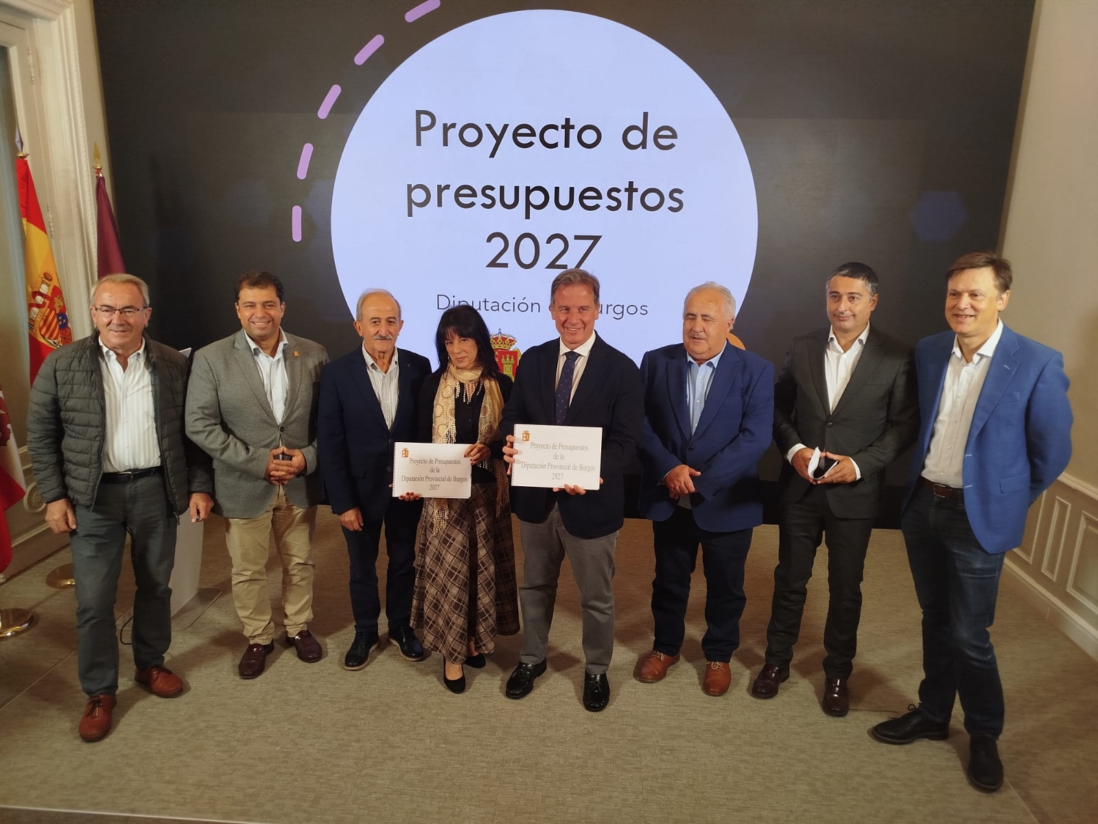 La Diputación de Burgos eleva su presupuesto a 192,5 millones con más inversión en carreteras, bomberos y servicios sociales