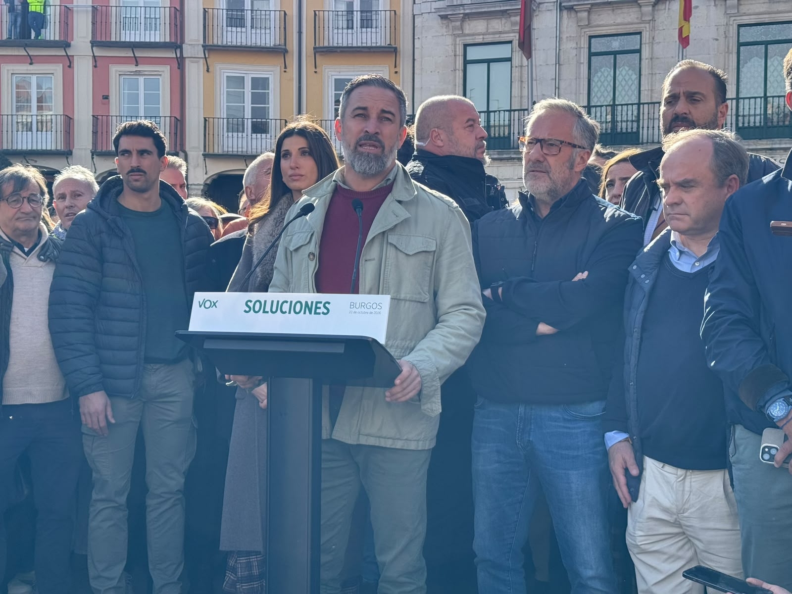Abascal evita confirmar un pacto con el PP para concurrir juntos al Senado por Burgos
