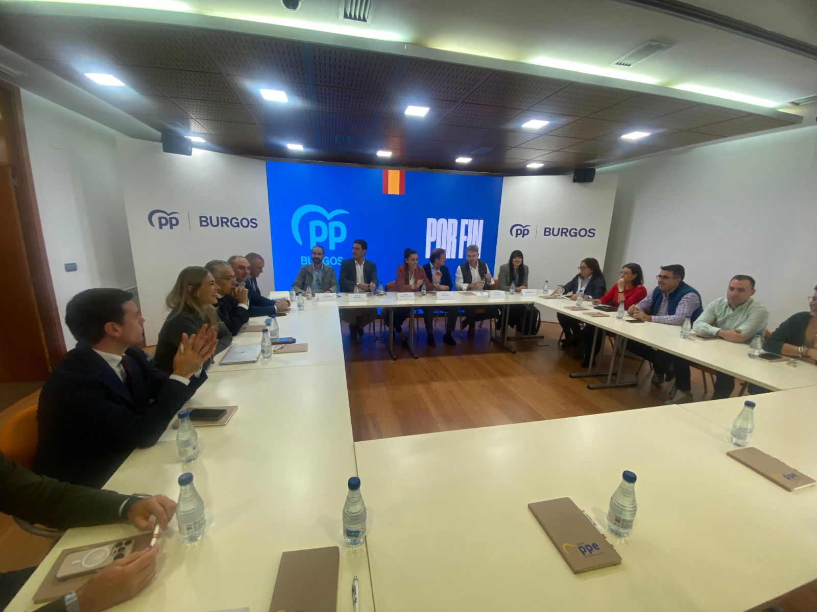 El PP confía en mejorar resultados y ser la fuerza más votada en Burgos