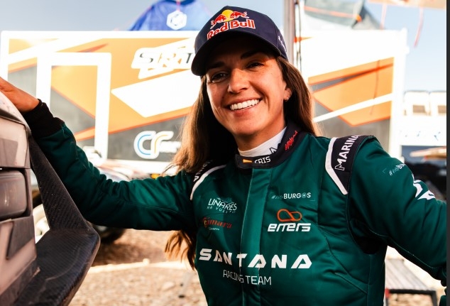 La burgalesa Cristina Gutiérrez acaba en novena posición el Rally de Marruecos 