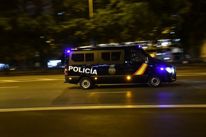 La presencia policial evita enfrentamientos tras una concentración de grupos ultra en Burgos
