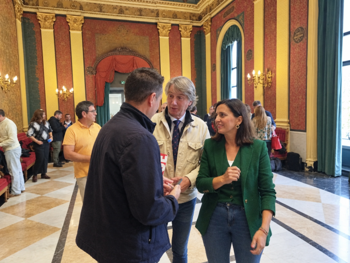 Carlos Martínez asegura en Burgos que el PSOE sale para ganar las elecciones del 29-N